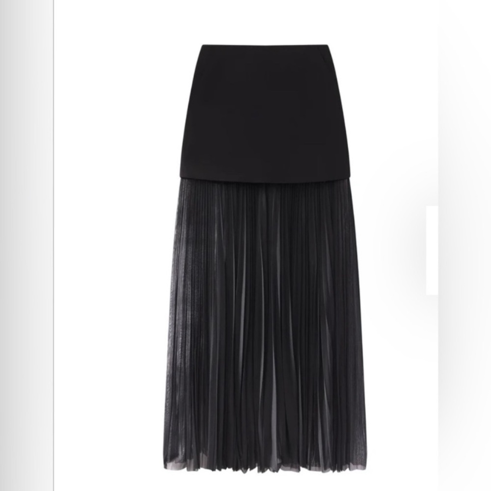 A.L.C Willa Pleated Maxi Skirt $495 - Picture 11 of 11